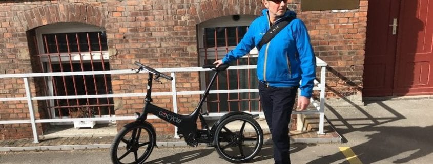 Gocycle G3 Test in Berlin
