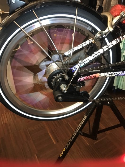 Boxbike X Happareal Custom Made Brompton Reflective