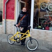 Tina von den Velonistas mit dem Tyrell FX